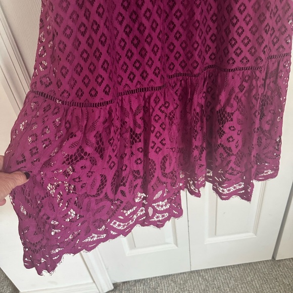 💗 Jessake stunning pink lace overlay dress - Picture 7 of 7